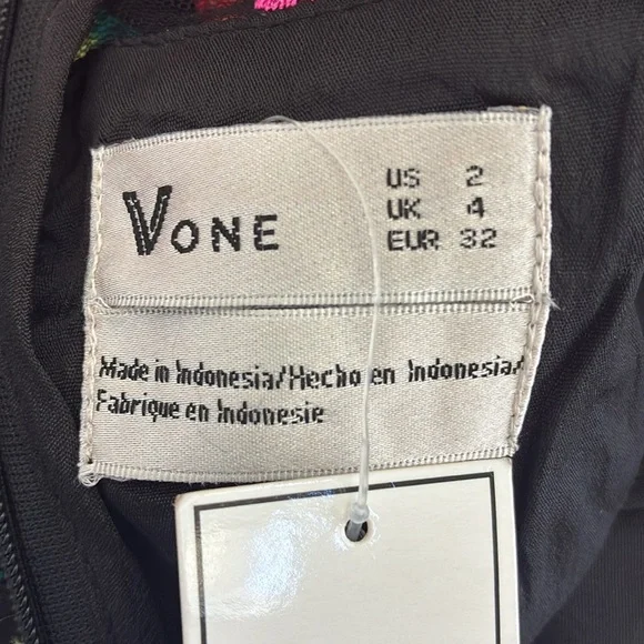 Vone Embroidered Sheath Midi Dress - Picture 6 of 9